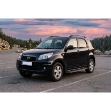 Бокові пороги Bosphorus Grey (2 шт., алюміній) для Daihatsu Terios 2006-2017 рр