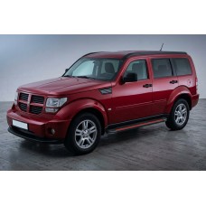 Боковые Подножки Maya Red (2 шт., Алюминий) для Dodge Nitro 2006-2011 гг