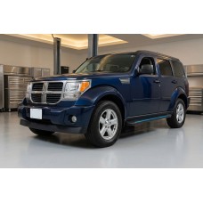 Боковые Подножки Maya Blue (2 шт., Алюминий) для Dodge Nitro 2006-2011 гг
