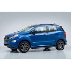 Бокові пороги Maya Blue (2 шт., алюміній) для Ford Ecosport 2013-2022 рр