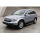 Боковые пороги Bosphorus Grey (2 шт., алюминий) для Honda CRV 2007-2011 гг