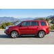 Боковые пороги Bosphorus Grey (2 шт., алюминий) для Honda Pilot 2008-2015 гг