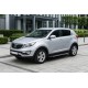 Боковые пороги Bosphorus Grey (2 шт., алюминий) для Kia Sportage 2010-2015 гг