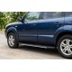 Боковые пороги Bosphorus Grey (2 шт., алюминий) для Hyundai Tucson JM 2004- гг
