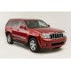 Боковые пороги Bosphorus Grey (2 шт., алюминий) для Jeep Grand Cherokee WK 2004-2010 гг