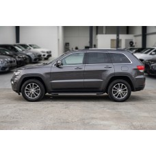 Бокові пороги Bosphorus Grey (2 шт., алюміній) для Jeep Grand Cherokee WK2 2010-2021 рр