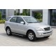 Боковые пороги Bosphorus Grey (2 шт., алюминий) для Kia Sorento I BL 2002-2009 гг