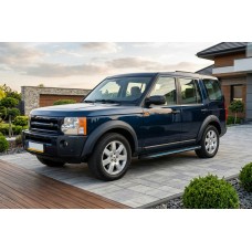 Боковые Подножки Maya Blue (2 шт., Алюминий) для Land Rover Discovery III 2004–2009 гг
