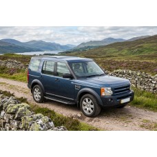 Бокові пороги Bosphorus Grey (2 шт., алюміній) для Land Rover Discovery III 2004-2009 рр