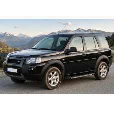 Бокові пороги Bosphorus Grey (2 шт., алюміній) для Land Rover Freelander I 1997-2006 рр