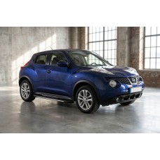 Бокові пороги Bosphorus Grey (2 шт., алюміній) для Nissan Juke 2010-2019 рр