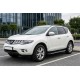 Боковые пороги Bosphorus Grey (2 шт., алюминий) для Nissan Murano 2008-2014 гг