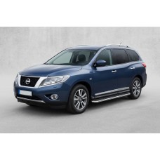 Боковые Подножки Maydos V1 (2 шт., Алюминий) для Nissan Pathfinder R52 2012-2021 гг