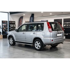 Бокові пороги Maydos V1 (2 шт., алюміній) для Nissan X-trail T30 2002-2007 рр
