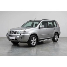 Бокові пороги Maydos V2 (2 шт., алюміній) для Nissan X-trail T30 2002-2007 рр