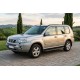 Боковые пороги Bosphorus Black (2 шт., алюминий) для Nissan X-trail T30 2002-2007 гг