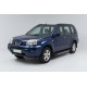 Боковые пороги Bosphorus Grey (2 шт., алюминий) для Nissan X-trail T30 2002-2007 гг