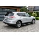 Боковые пороги Bosphorus Grey (2 шт., алюминий) для Nissan X-trail T32/Rogue 2014-2021 гг