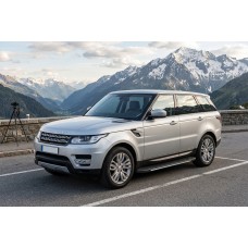 Бокові пороги Bosphorus Grey (2 шт., алюміній) для Range Rover Sport 2014-2022 рр