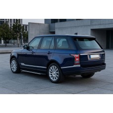 Бокові пороги Bosphorus Grey (2 шт., алюміній) для Range Rover IV L405 2013-2021 рр