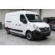 Боковые пороги Bosphorus Grey (2 шт., алюминий) Средняя База для Renault Master 2011-2023 гг