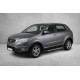 Боковые пороги Bosphorus Grey (2 шт., алюминий) для SsangYong Korando 2010-2019 гг