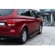 Боковые Подножки Maya Red (2 шт., Алюминий) для SsangYong Kyron 2005-2014 гг