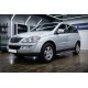 Боковые Подножки Maydos V2 (2 шт., Алюминий и Нержавейка) для SsangYong Kyron 2005-2014 гг