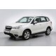 Боковые пороги Bosphorus Grey (2 шт., алюминий) для Subaru Forester 2013-2018 гг
