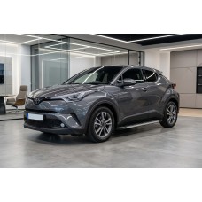 Боковые Подножки Duru (2 шт., Алюминий) для Toyota C-HR 2016-2023 гг