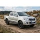 Боковые пороги Bosphorus Grey (2 шт., алюминий) для Toyota Hilux 2006-2015 гг