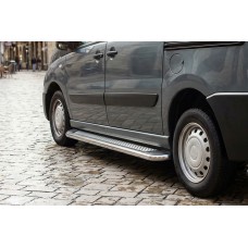 Боковые Подножки Maydos V2 (2 шт., Алюминий и Нержавейка) Длинная База для Citroen Jumpy 2007–2017 гг