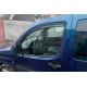 Ветровики вставные (2 шт, HIC) для Fiat Doblo I 2005-2010 гг