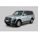 Боковые Подножки Maydos V2 (2 шт., Алюминий и Нержавейка) для Mitsubishi Pajero Wagon IV 2006-2021 гг