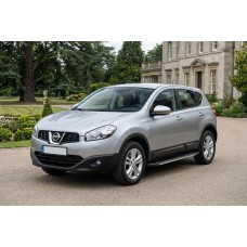 Бокові пороги Bosphorus Grey (2 шт., алюміній) Коротка база для Nissan Qashqai 2010-2014 рр