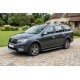 Боковые пороги Bosphorus Grey (2 шт., алюминий) для Dacia Logan MCV 2013-2020 гг