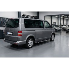Бокові пороги Bosphorus Grey (2 шт., алюміній) Довга база для Volkswagen T5 Transporter 2003-2010 рр