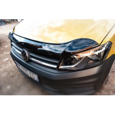 Дефлектор капоту (EuroCap) для Volkswagen Caddy 2015-2020 рр
