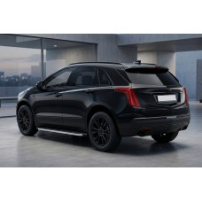 Бокові пороги BlackLine (2 шт., алюміній) для Cadillac XT5 2016- рр