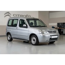 Бокові пороги BlackLine (2 шт., алюміній) для Citroen Berlingo 1996-2008 рр