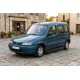 Боковые Подножки Tayga Black (2 шт., Алюминий) для Citroen Berlingo 1996-2008 гг