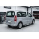 Боковые Подножки New Vision Grey (2 шт., Алюминий) для Citroen Berlingo 2008-2018 гг