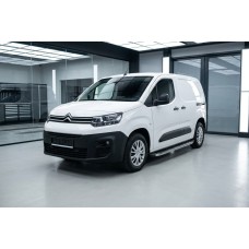 Бокові пороги BlackLine (2 шт., алюміній) Довга база для Citroen Berlingo/Multispace 2018- рр