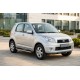 Боковые Подножки BlackLine (2 шт., Алюминий) для Daihatsu Terios 2006-2017 гг