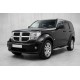 Боковые Подножки Tayga V2 (2 шт., Алюминий) для Dodge Nitro 2006-2011 гг