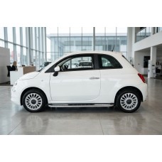 Боковые Подножки Tayga V2 (2 шт., Алюминий) для Fiat 500/500L 2013-2022 гг