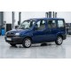 Боковые Подножки Tayga Black (2 шт., Алюминий) для Fiat Doblo I 2001-2005 гг