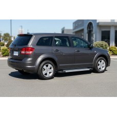 Бокові пороги New Vision Grey (2 шт., алюміній) для Fiat Freemont 2011-2016 рр