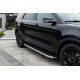 Боковые Подножки BlackLine (2 шт., Алюминий) для Ford Explorer 2011-2019 гг
