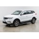 Боковые Подножки RedLine Black (2 шт., Алюминий) для Geely Emgrand X7 2011- гг